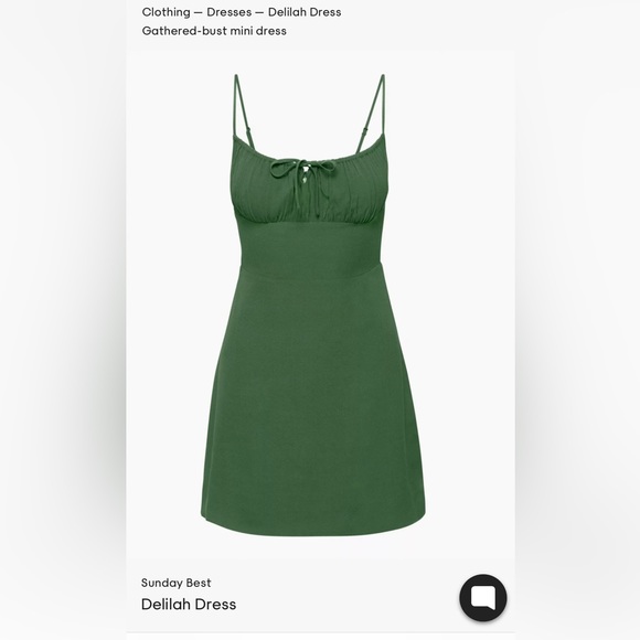 Aritzia Dresses Aritzia Delilah Dress Brand New Poshmark